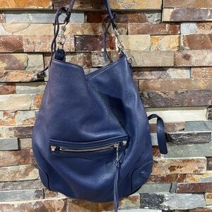 Rebecca Minkoff Blue Leather Hobo Bag